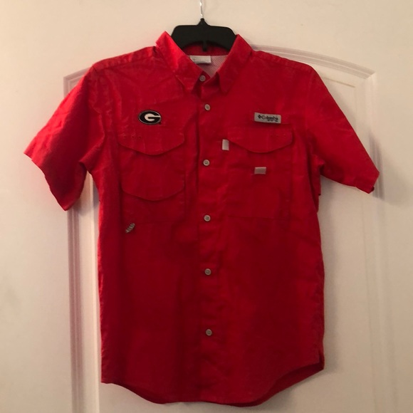 Columbia Other - Columbia Georgia Bulldogs shirt size L boys
